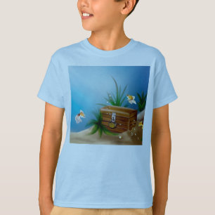 T-shirt trésor plongée dans l'eau de baignade Destiny Gi
