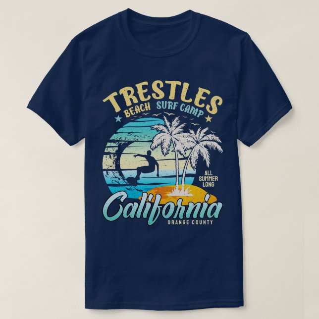 T-shirt Trestles Beach 1 (Design devant)