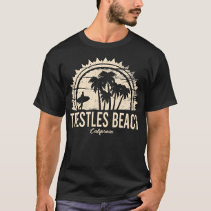 T-shirt Trestles Beach California Surf rétro Vintage Sunse