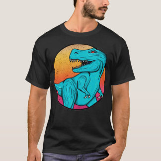 T-shirt TRex1 bleu