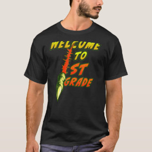 T-shirt Trex Bienvenue Dans La Graphique De Scratch De Pre