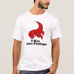 T-shirt Trex déteste des pousées drôles