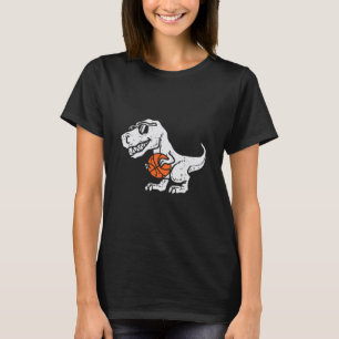T-shirt Trex dinosaure squelette mignon sport tout-petit j