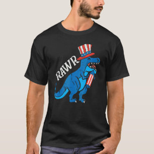 T-shirt Trex Rawr Us Casquette Dino 4 juillet