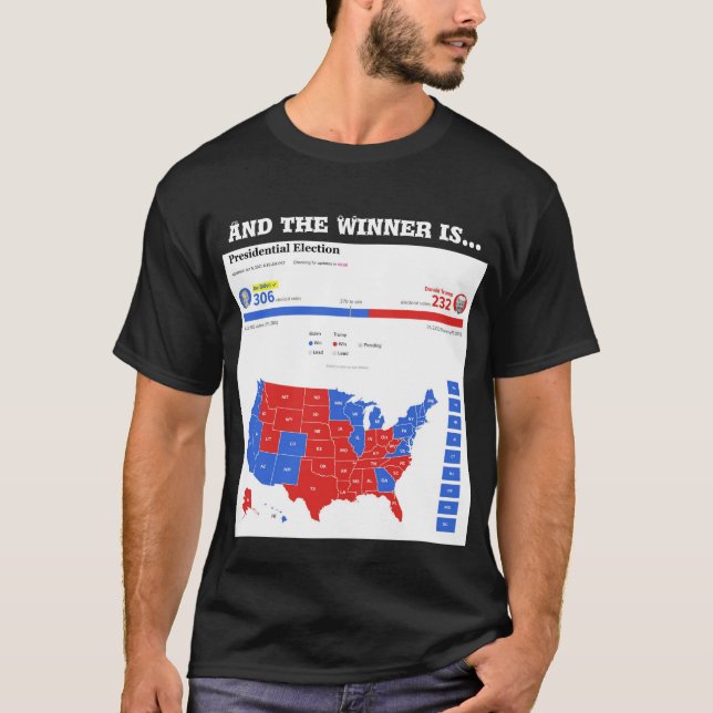T-shirt TREXIT : L'Amérique remporte la victoire en cas de (Devant)