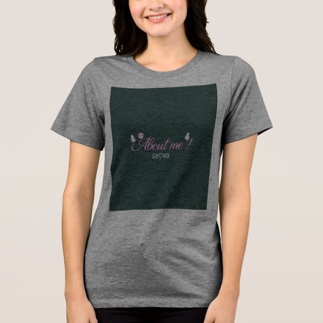T-Shirt Tri-Blend Shirt (Front)