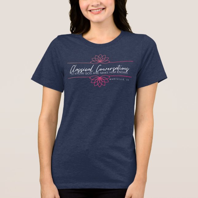 T-Shirt Tri-Blend Shirt (Front)