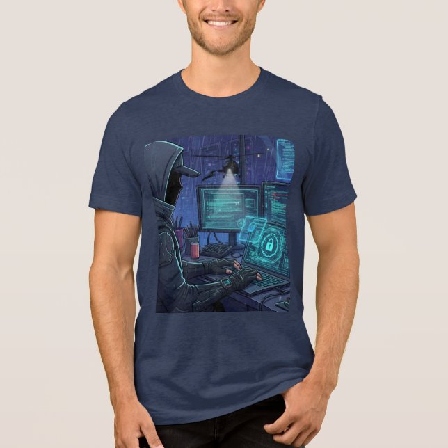 T-Shirt Tri-Blend Shirt (Front)