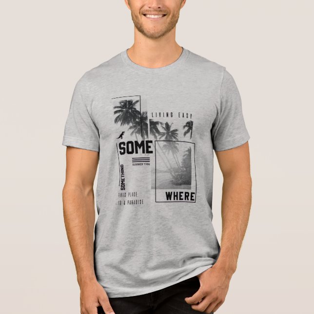 T-Shirt Tri-Blend Shirt (Front)