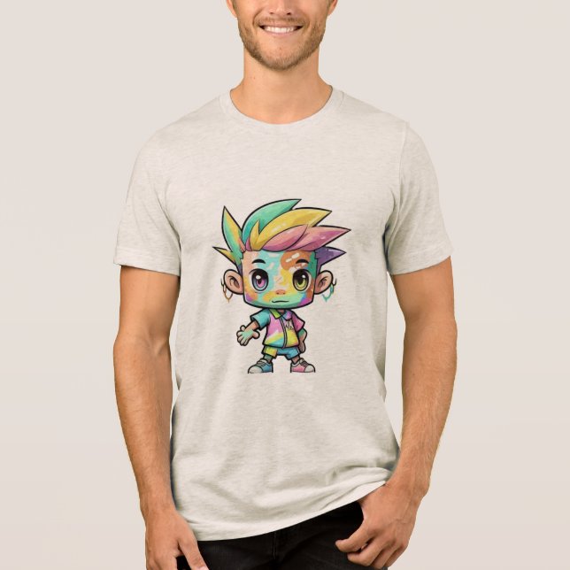 T-Shirt Tri-Blend Shirt (Front)