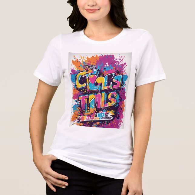 T-Shirt Tri-Blend Shirt (Front)