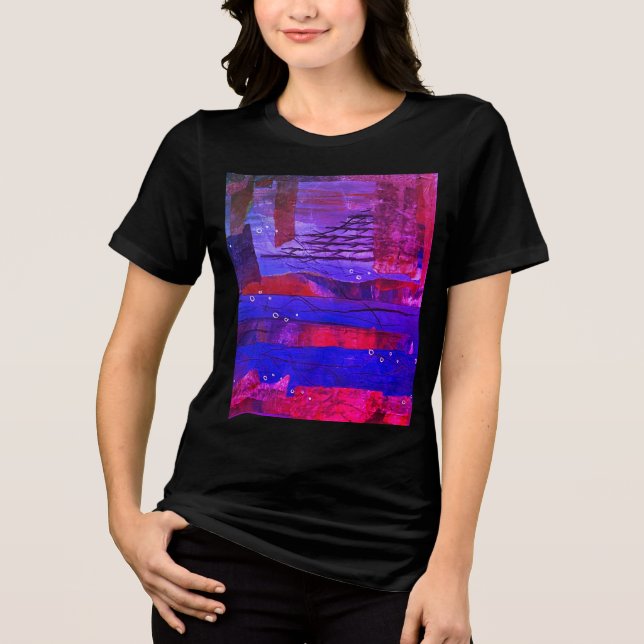 T-shirt Tri-Blend Shirt (Front)