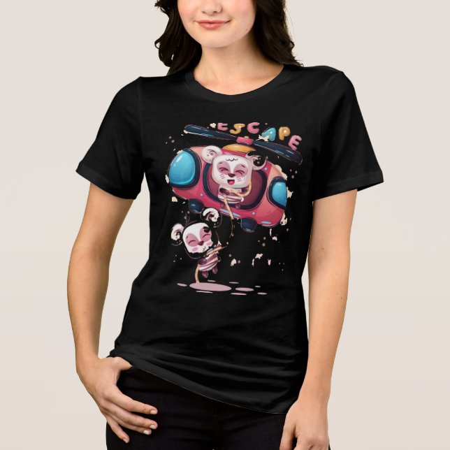 T-Shirt Tri-Blend Shirt (Front)