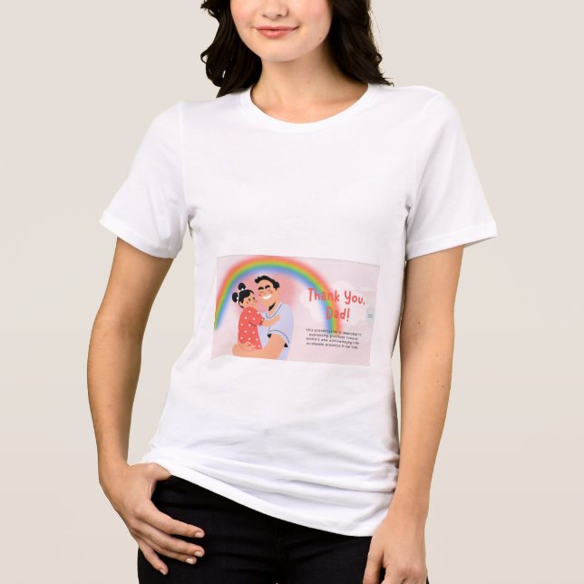 T-Shirt Tri-Blend Shirt (Front)