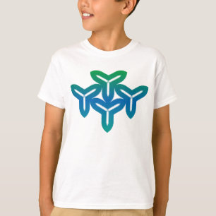 T-shirt Tri-lame gothique