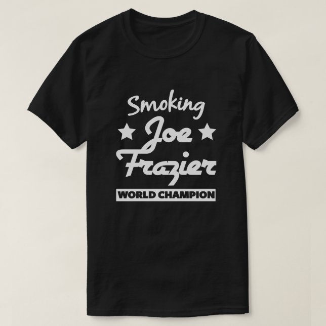 T-shirt Tri-mixage Smokin Joe Frazier (Design devant)