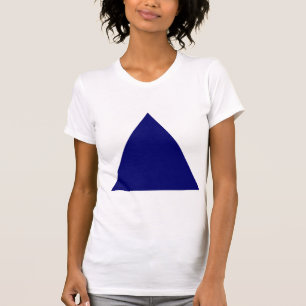 T-shirt Triangle - Bleu marin profond