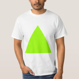 T-shirt Triangle - Chartreuse