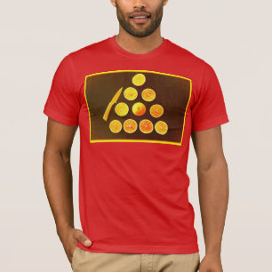 T-shirt "Triangle de demi-oranges" jolie photo. Commandez
