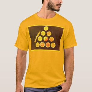 T-shirt "Triangle de demi-oranges" jolie photo. Commandez