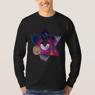 T-shirt Triangle de géométrie sacrée Mystique