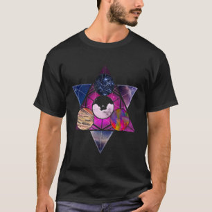 T-shirt Triangle de géométrie sacrée Mystique