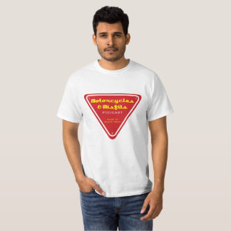 T-shirt Triangle de rouge de motos et de vêtements manqués