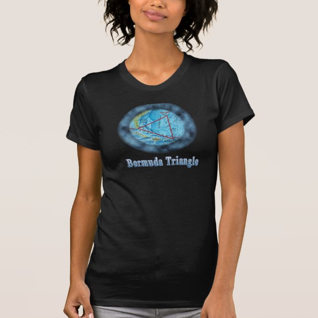T-shirt Triangle des Bermudes (Devant)
