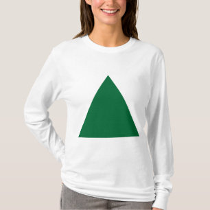 T-shirt Triangle - Vert forestier