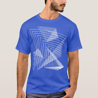 T-shirt triangles géométriques 2