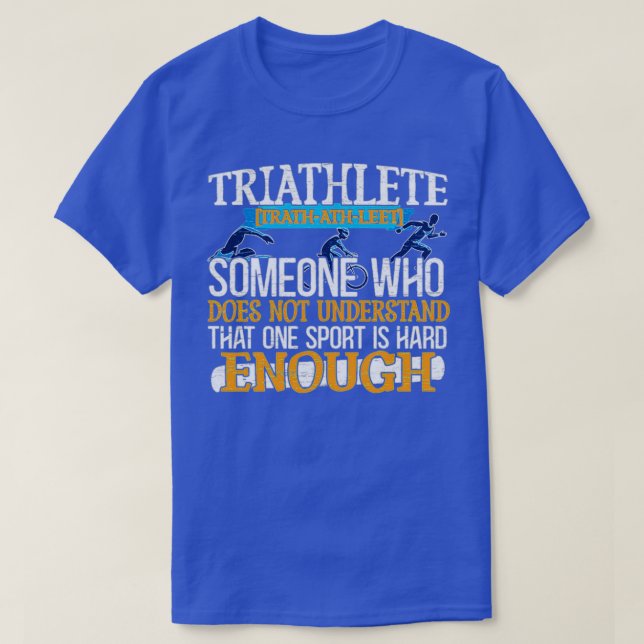 T-shirt Triathle Triathlon Triathlon 15 (Design devant)
