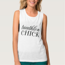 Triathlon Chick Tank Noir