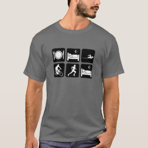 T-shirt Triathlon drôle