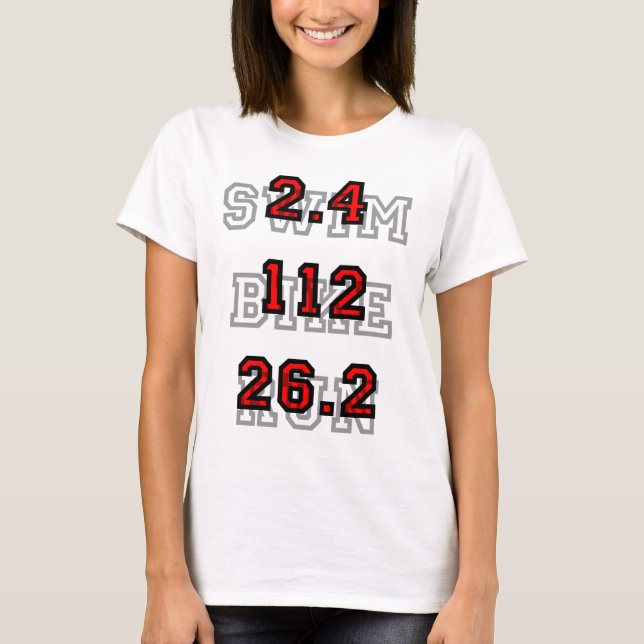 T-shirt Triathlon frais (Devant)