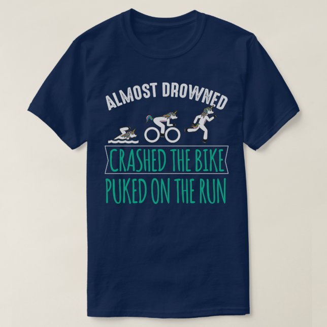 T-shirt Triathlon Motif pour Triathlètes 12 (Design devant)