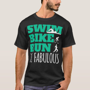 T-shirt Triathlon Motif pour Triathlètes 7