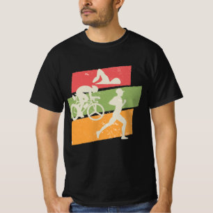 T-shirt Triathlon vintage rétro