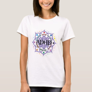 T-shirt Tribal de TDAH Lotus