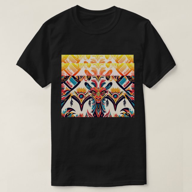 T-shirt Tribal Dragon Men (Design devant)