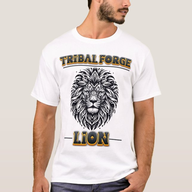 T-shirt “Tribal Forge Lion (Front)