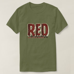 T-shirt Tribal RED - Honour Our Deployé