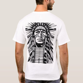 T-shirt Tribal Spirit : Symbole amérindien.