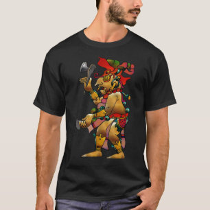 T-shirt Tribal War Dance Native Double Graphisme