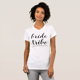 T-shirt Tribe de mariée Fête de bachelorette moderne