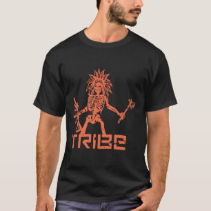 T-shirt Tribe Sk8z groupe d'observations avant du crâne FO