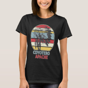T-shirt Tribu APACHE COYOTERO Native Mexicaine Indian Retr