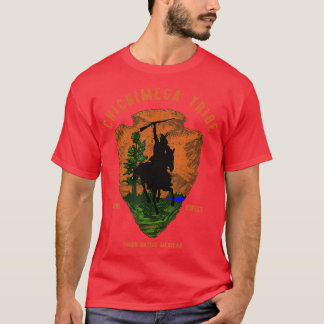 T-shirt Tribu de Chichimeca Amérindien Mexicain Fière Rétr
