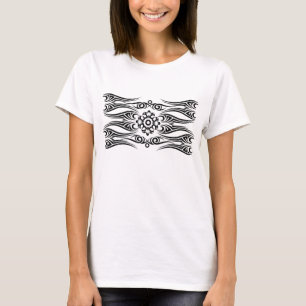 T-shirt Tribu de tatouage noir 1