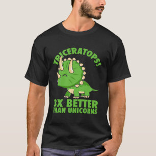 T-shirt Tricératops cool 3X Meilleur que Unicorns Drôle Di