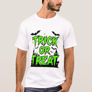 T-shirt Trick or Treat Halloween épouvantable